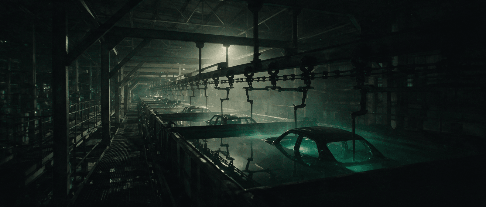 Illustrative environment — e-coat tank line