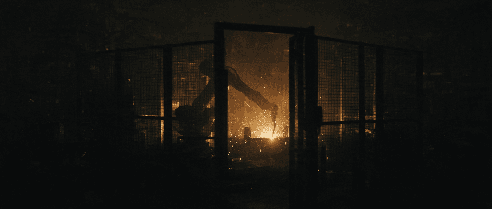 Illustrative environment — robotic welding cell